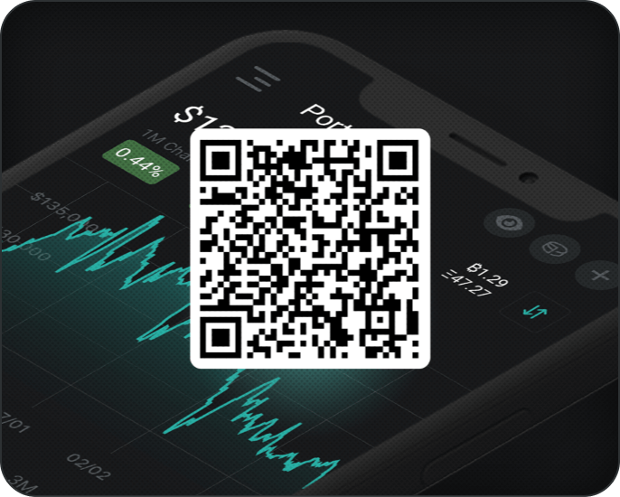 Image of QR code for mobile app download