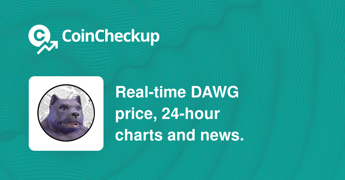 What is DAWG Coin CoinCheckup