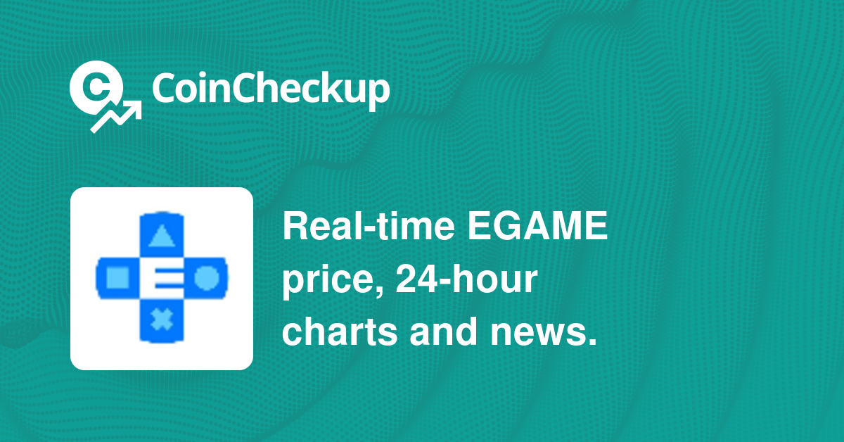 Every Game Price: EGAME Live Price Chart & News