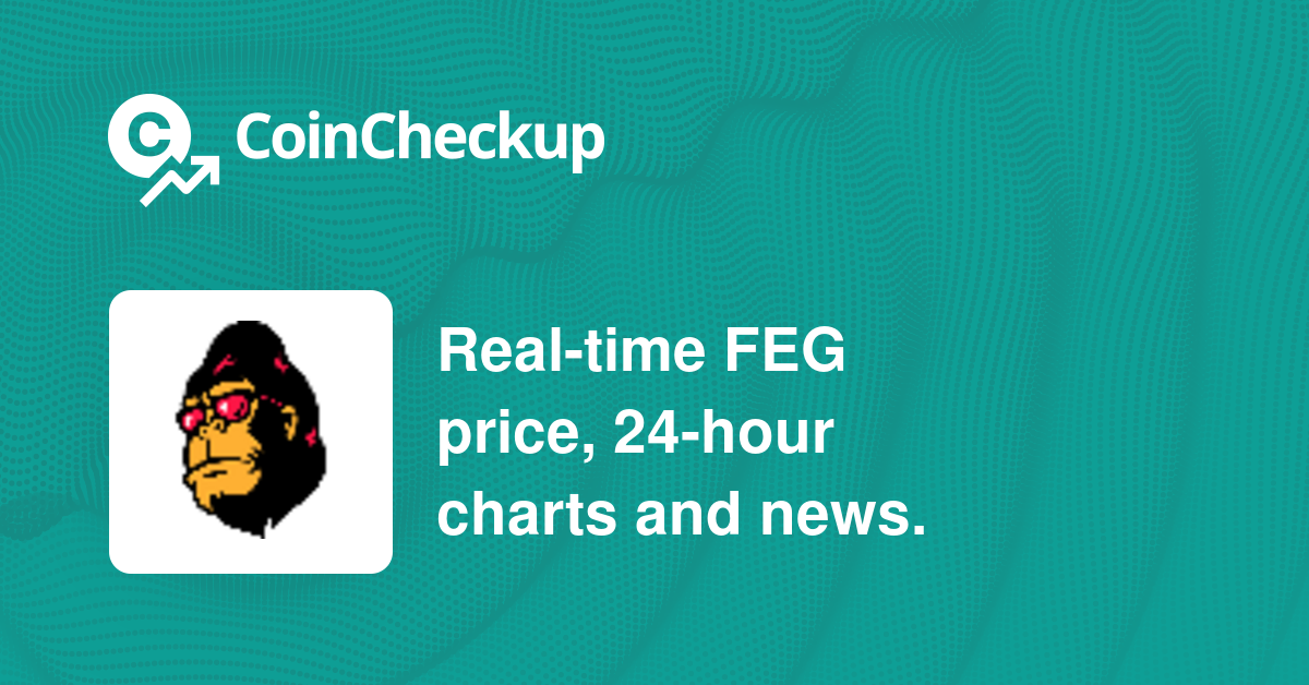 feg token price chart