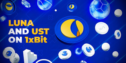 1xbit casino supports Luna and UST