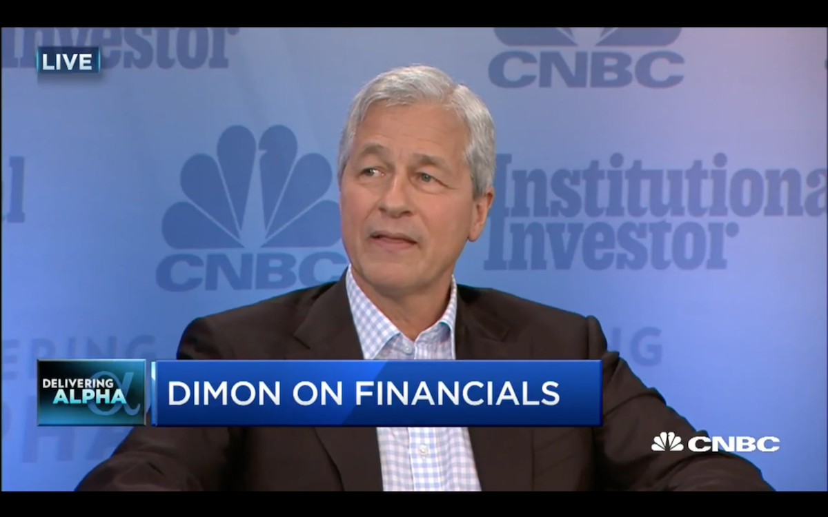 Dimon on financials