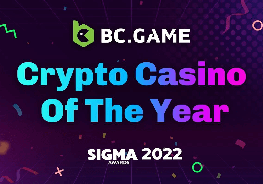 This is by far the most historic moment for BC.Game, which is pleased to announce that they have won the Crypto Casino of the Year Sigma Award in Curaçao in June 2022.