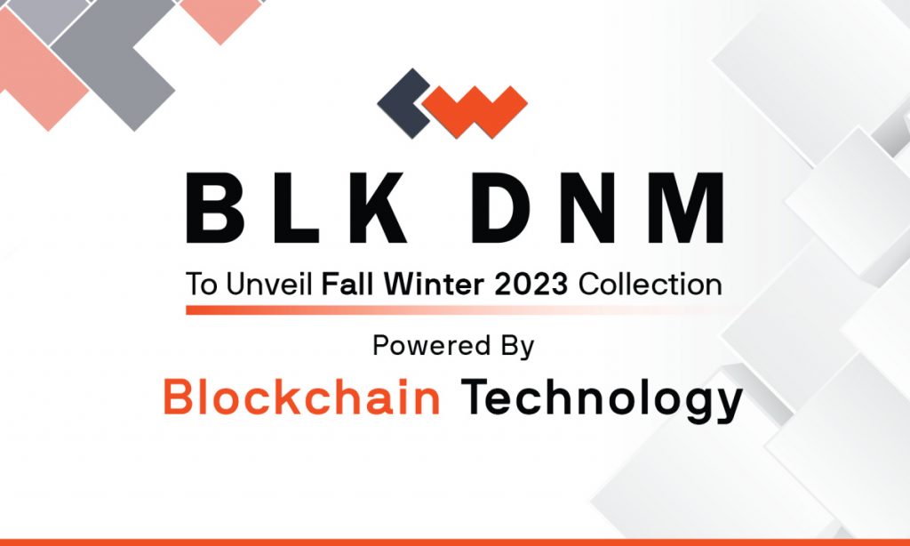 Blk DNM introduit l'intelligence dans les vêtements avec Blockchain, lors de la première utilisation de la "mode connectée"