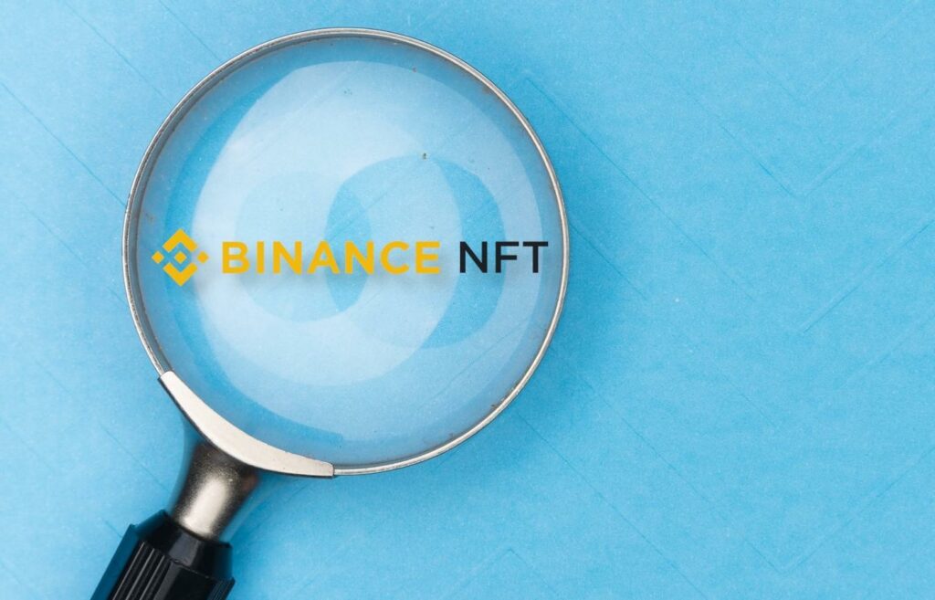 Binance NFT marketplace logo cover image
