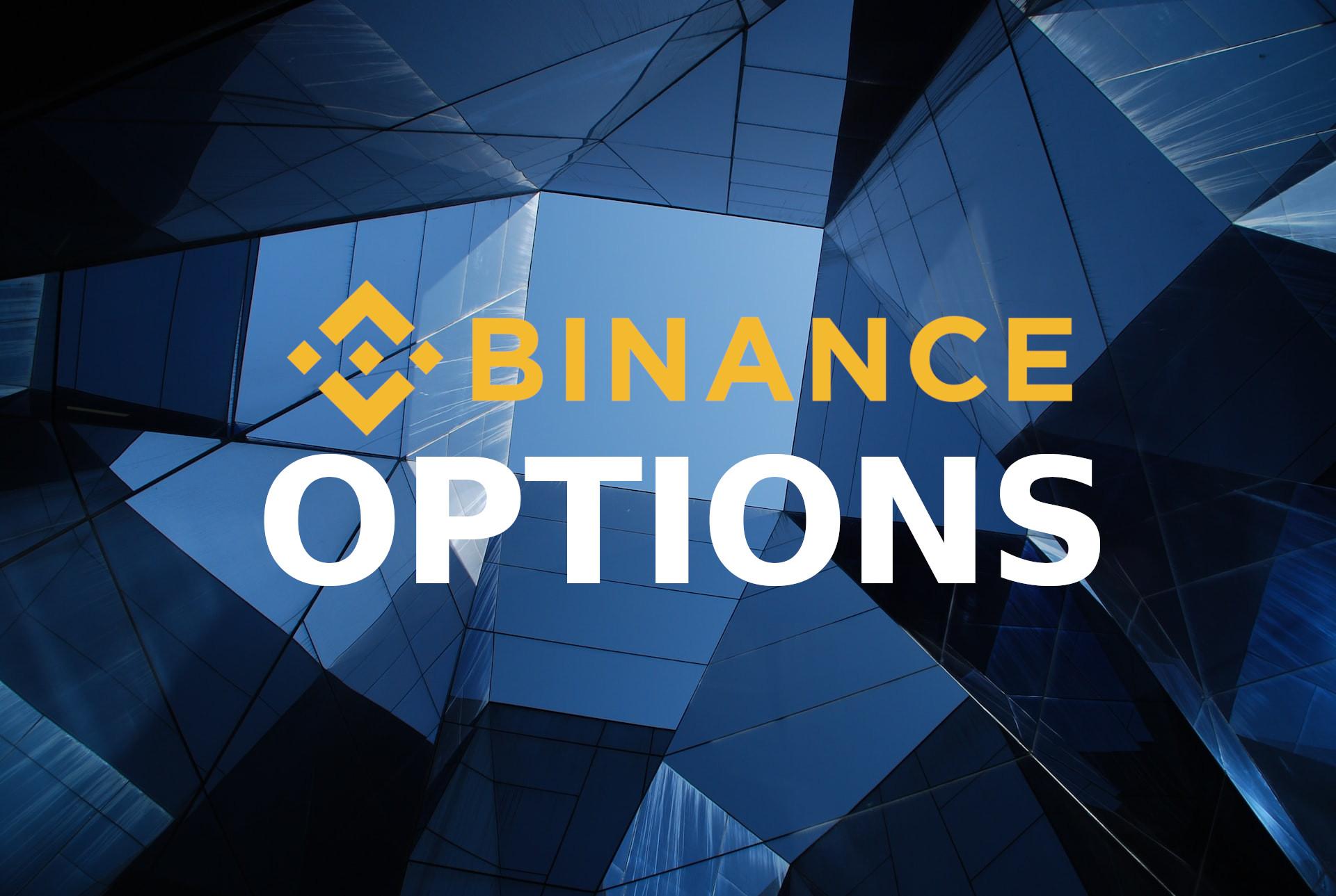 Image de couverture des options Binance