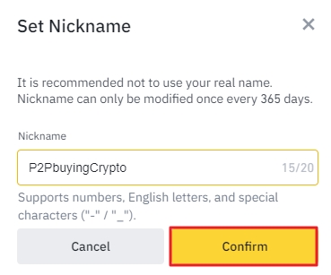 How to post “Cash in Person” ads Binance P2P