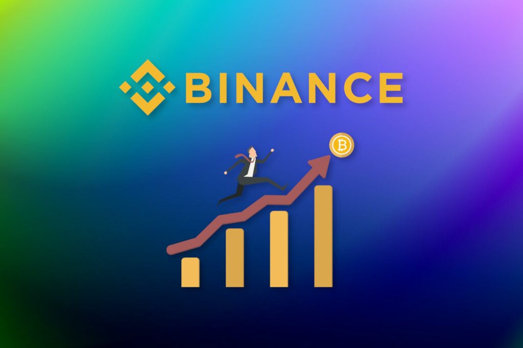 Binance cryptocurrency exchange logo cover image