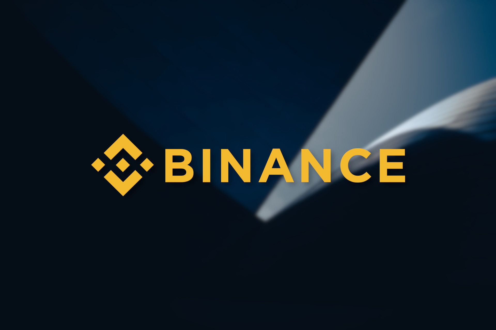 Binance logo cover image