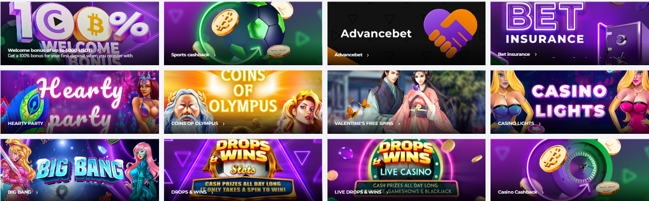 Promotions Coinplay