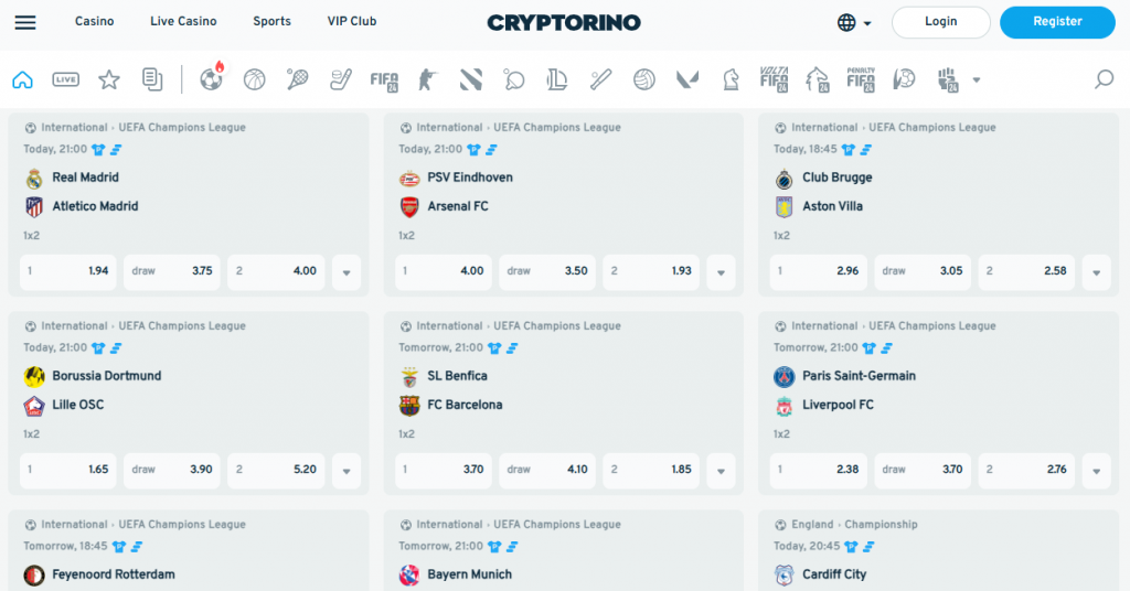 cryptorino sportsbooks