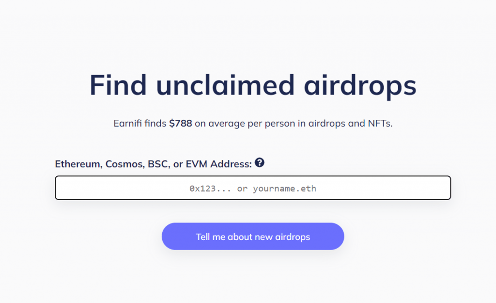 Earnifi The 5 Best Websites for Crypto Airdrops in 2023 - CoinCheckup Blog