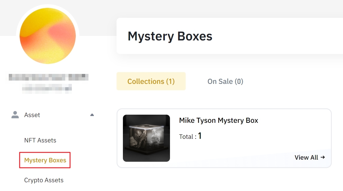 Comment acheter, ouvrir et vendre Mistery Box sur Binance NFT Marketplace ?