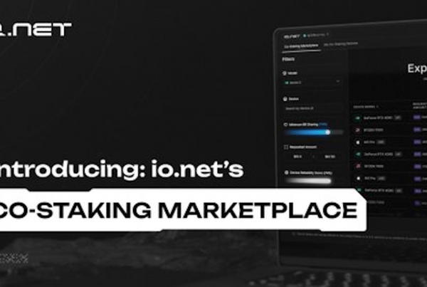 Introducing: io.net’s Co-staking Marketplace