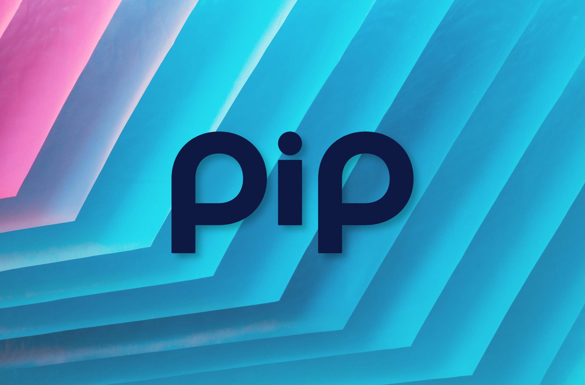 PIP.me logo cover image