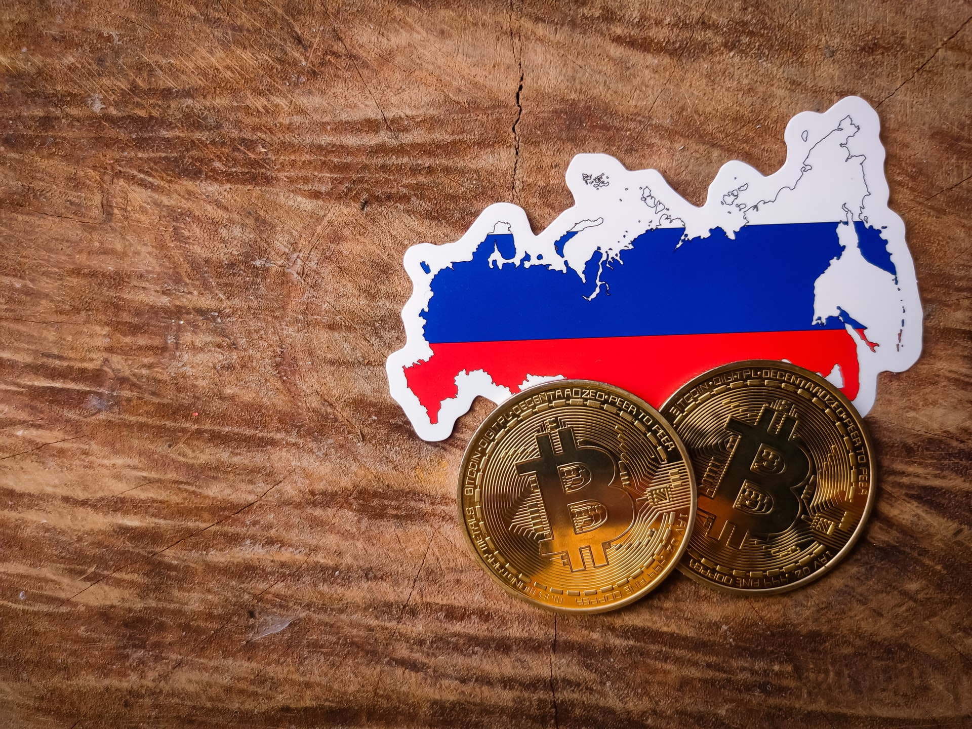 Couverture de la crypto-monnaie Russie Bitcoin