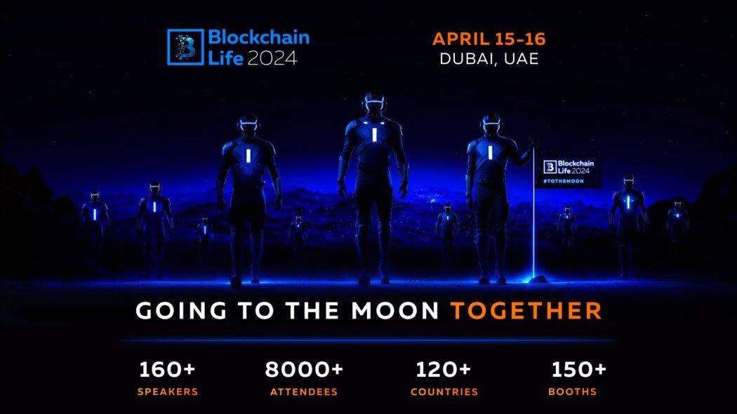 Blockchain Life 2024 Will Gather A Record 8000 Attendees In Dubai   Banner 16 9 For Press Release 2024 