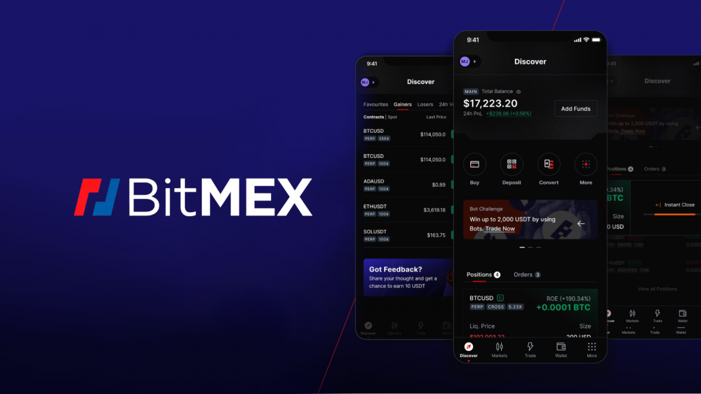 BitMEX Unveils Redesigned Mobile App to Streamline Crypto Derivatives Trading