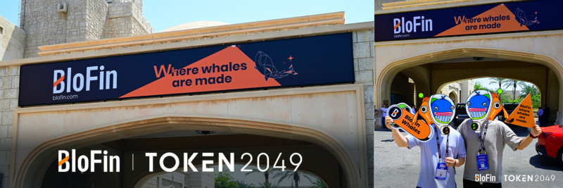 blofin token2049 platinum sponsor dubai 1714125614LkrMLXq9WN BloFin sponsors TOKEN2049 Dubai and celebrates the SideEvent: WhalesNight AfterParty 2024