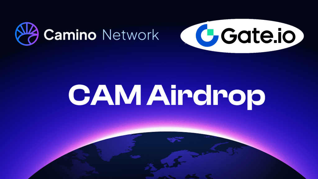 Camino gate.io listing