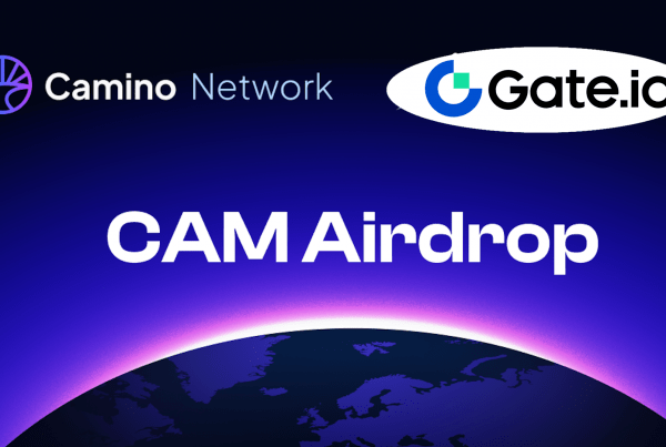 Camino gate.io listing