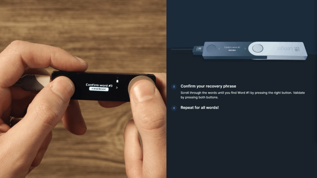 ledger wallet seed phrase