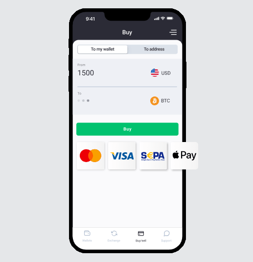 now wallet fiat payments