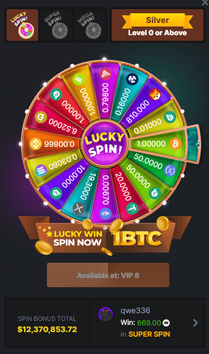 bc.game spin wheel