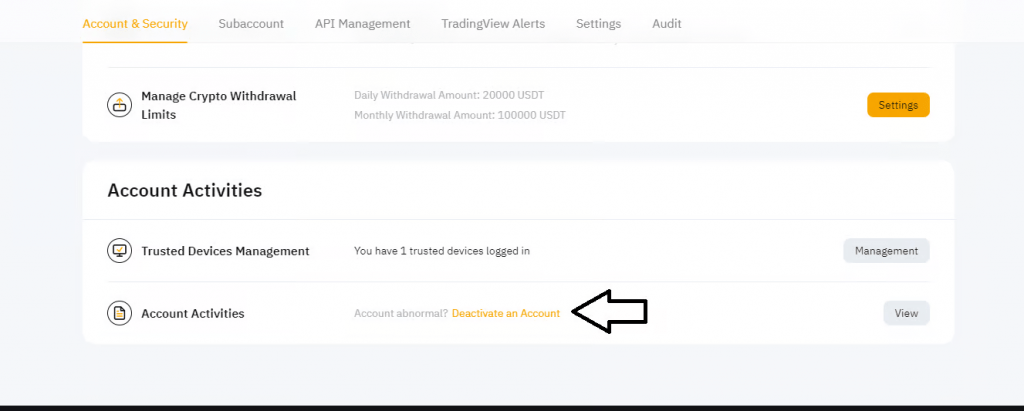 Bybit account and security