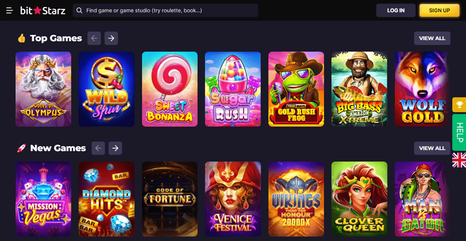 Bitstarz casino webpage