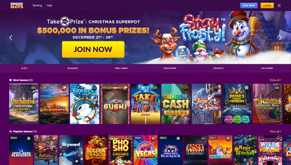 SuperSlots Casino is one of the best crypto and Bitcoin casinos in Canada 2024