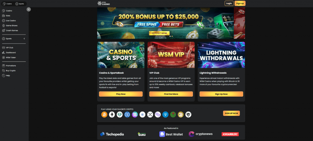 wsm casino website