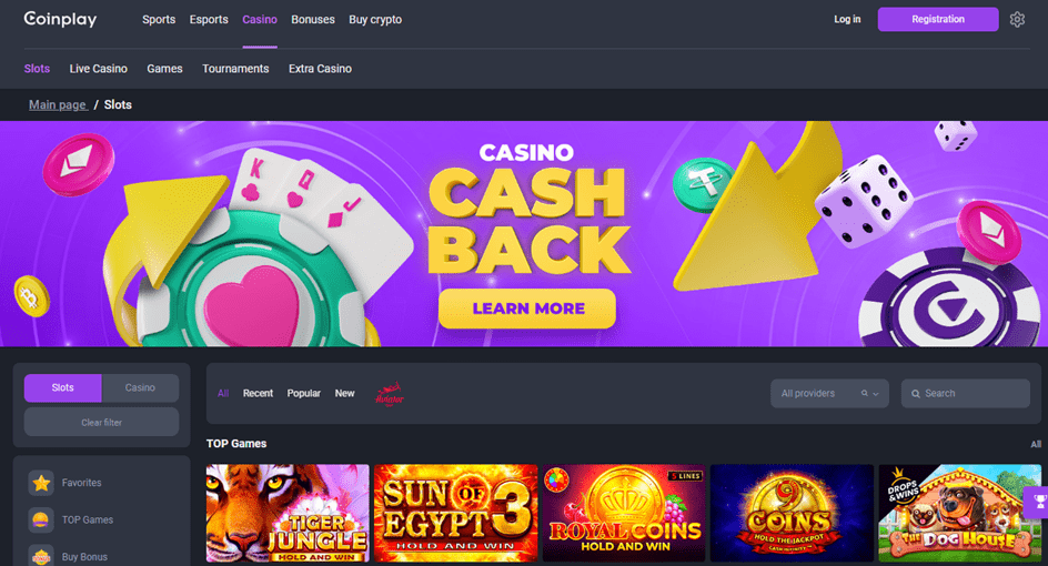 Coinplay casino website