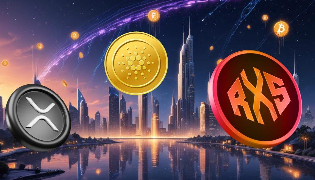 Rexas Finance (RXS) Crypto Presale Heats Up as Ripple (XRP) and Cardano (ADA) Revive $4 Dream