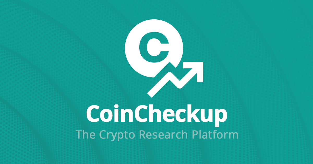 Cryptocurrency Prices, Charts & Crypto Market Cap - CoinCheckup